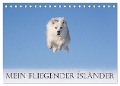 Mein fliegender Isländer (Tischkalender 2025 DIN A5 quer), CALVENDO Monatskalender - Monika Scheurer