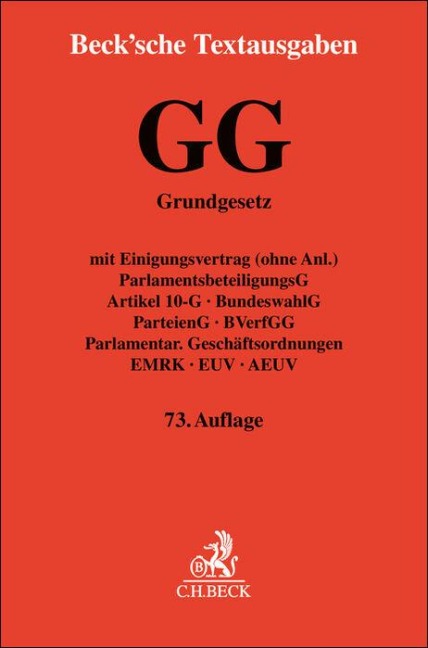 Grundgesetz für die Bundesrepublik Deutschland. GG - 