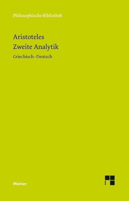 Zweite Analytik - Aristoteles