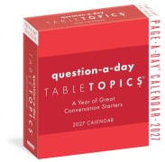 Cover-Bild zum Titel 'TableTopics® Question-A-Day Page-A-Day® Calendar 2027' von ''