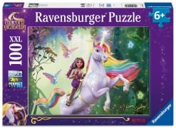 Cover-Bild zum Titel 'Kinderpuzzle 100 XXL Teile - Unicorn Academy - Sophia und Wildstar' von ''