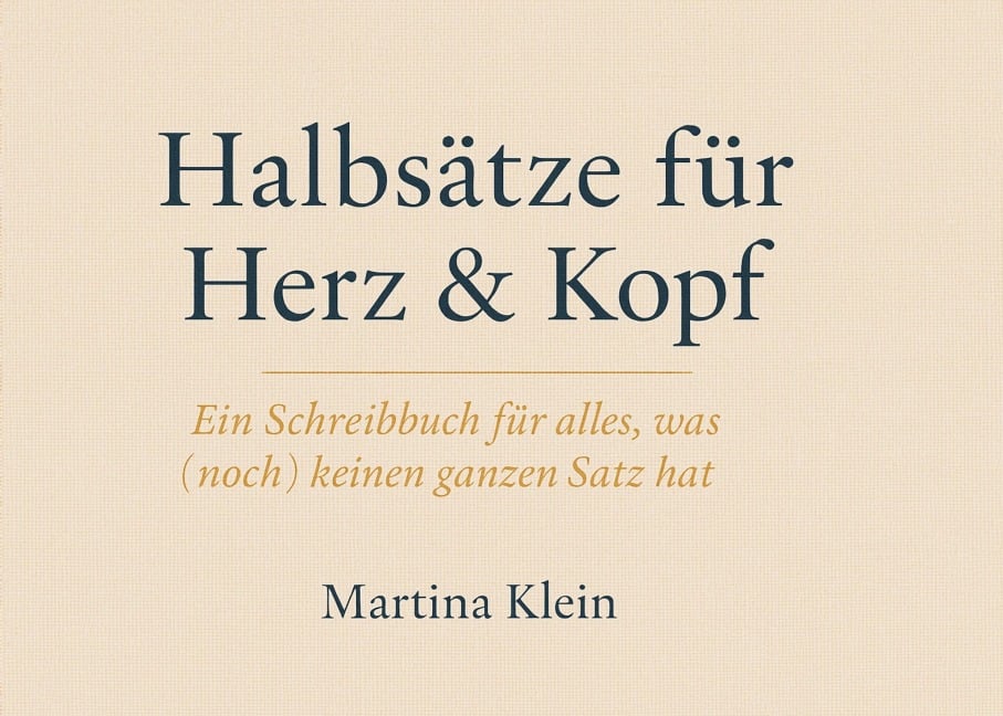 Halbsätze für Herz & Kopf - Martina Klein