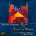 Cover-Bild zum Titel 'Reise zwischen Nacht und Morgen (Gekürzt)' von 'Rafik Schami'