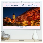 Cover-Bild zum Titel 'Rund um die Krämerbrücke - Ein Stück Mittelalter in Erfurt (hochwertiger Premium Wandkalender 2026 DIN A2 quer), Kunstdruck in Hochglanz' von 'Sigrid Starick'