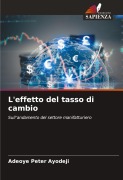 Cover-Bild zum Titel 'L'effetto del tasso di cambio' von 'Adeoye Peter Ayodeji'