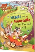 Cover-Bild zum Titel 'Henri und Henriette 4: Die Eier sind weg!' von 'Cee Neudert'