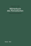 Cover-Bild zum Titel 'Wörterbuch des Rotwelschen / Wörterbuch des Rotwelschen' von 'Siegmund A Wolf'