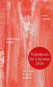 Cover-Bild zum Titel 'Irdischer Durst' von 'Anne Carson'