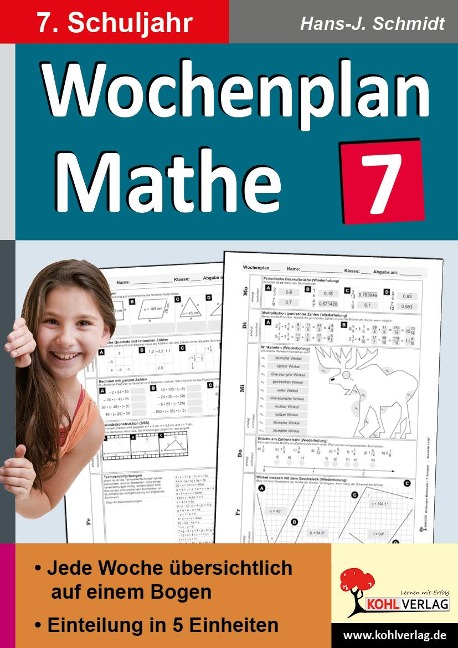 Wochenplan Mathe / 7. Schuljahr - Hans-J. Schmidt