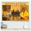 MEDITATION Momente für mich (hochwertiger Premium Wandkalender 2025 DIN A2 quer), Kunstdruck in Hochglanz - BuddhaART BuddhaART