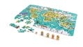 "2-in-1-Weltreise" Puzzle und Spiel / 105 Teile - 