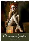 Cover-Bild zum Titel 'Clowngeschichten - Eine besondere Welt (Wandkalender 2026 DIN A4 hoch), CALVENDO Monatskalender' von 'Erich Krätschmer'