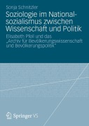 Cover-Bild zum Titel 'Soziologie im Nationalsozialismus zwischen Wissenschaft und Politik' von 'Sonja Schnitzler'
