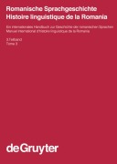 Cover-Bild zum Titel 'Romanische Sprachgeschichte / Histoire linguistique de la Romania. 3. Teilband' von ''