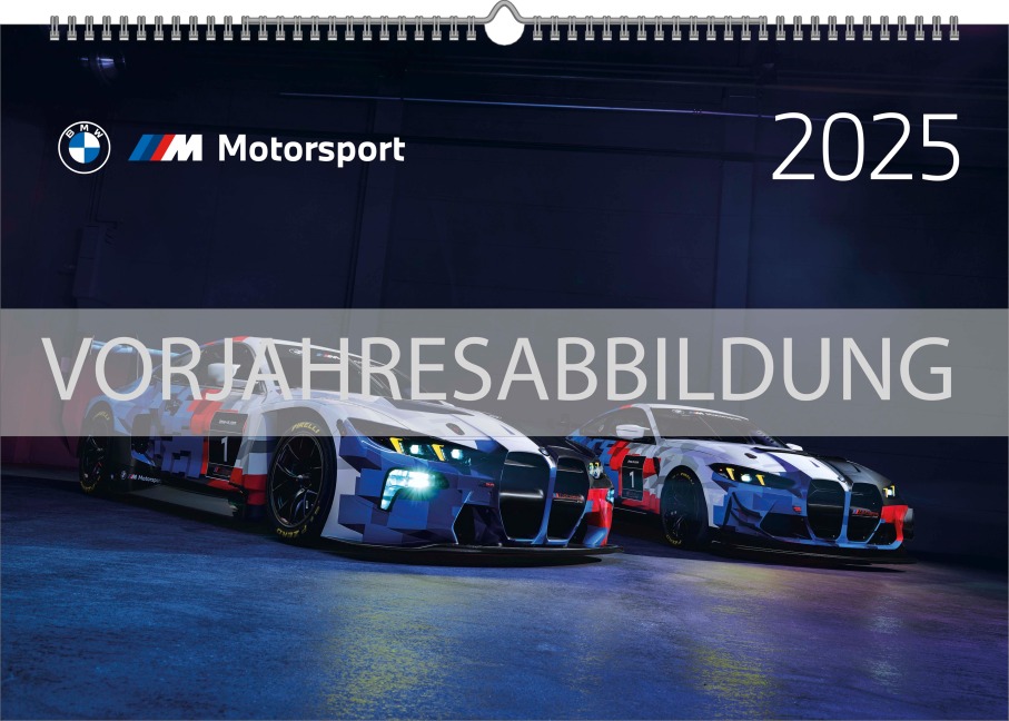 BMW M Motorsport Wandkalender 2026 - 