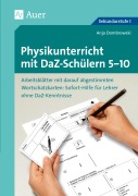 Cover-Bild zum Titel 'Physikunterricht mit DaZ-Schülern 5-10' von 'Anja Dombrowski'