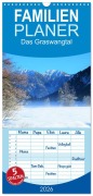 Familienplaner 2026 - Das Graswangtal mit 5 Spalten (Wandkalender, 21 x 45 cm) CALVENDO - Martin Gillner