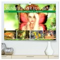 Wundersamer Elfenwald. Liebliche Naturgeister und Lichtgestalten (hochwertiger Premium Wandkalender 2025 DIN A2 quer), Kunstdruck in Hochglanz - Rose Hurley