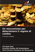 Cover-Bild zum Titel 'Un meccanismo per determinare il regime di cambio' von 'Yet Huat Sam, Caroline Geetha A/P Arokiadasan, Vivin Vincent Chandran A/L Munusamy'