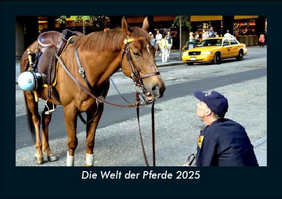 Die Welt der Pferde 2025 Fotokalender DIN A5 - Tobias Becker