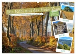 Die Eifel und das Hohe Venn (Wandkalender 2025 DIN A2 quer), CALVENDO Monatskalender - Gisela Braunleder