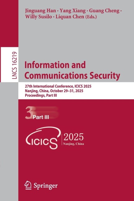 Information and Communications Security -