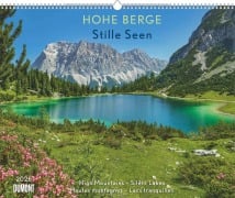 Hohe Berge - Stille Seen 2026 - Wandkalender 52 x 42,5 cm - Spiralbindung - 