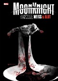 Cover-Bild zum Titel 'Moon Knight: Schwarz, Weiß & Blut' von 'Jonathan Hickman, Leonardo Romero, Patch Zircher, Erica Schultz, David Lopez'