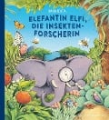 Cover-Bild zum Titel 'Elefantin Elfi, die Insektenforscherin' von 'Sharon Rentta'