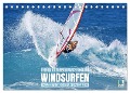 Windsurfen: Wasser, Gischt und Wellen - Edition Funsport (Tischkalender 2024 DIN A5 quer), CALVENDO Monatskalender - Calvendo Calvendo