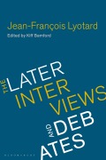 Cover-Bild zum Titel 'Jean-Francois Lyotard' von 'Jean-Francois Lyotard'
