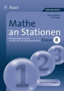 Cover-Bild zum Titel 'Mathe an Stationen 8' von 'Marco Bettner, Erik Dinges'