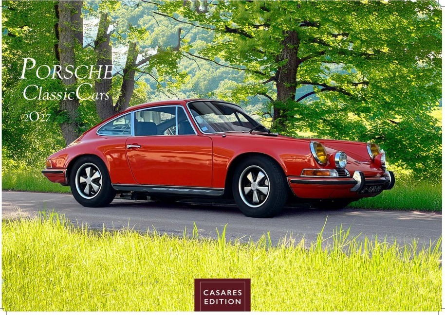 Porsche Classic Cars Kalender 2027 - Wandkalender | Fotokalender Oldtimer 35x50cm Großformat- Porsche Oldtimer - Zeitloser klassischer Luxus. - 