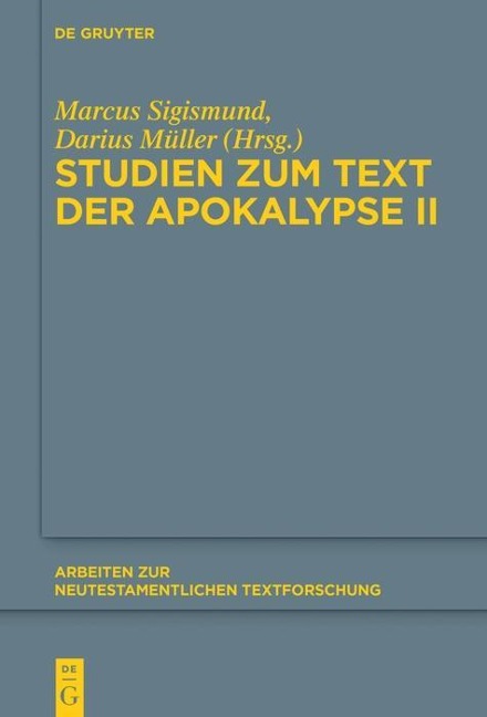 Studien zum Text der Apokalypse II - 