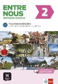 Entre nous A2. Kurs- und Übungsbuch + Audio-CD, deutsche Ausgabe - 