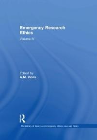 Emergency Research Ethics - 