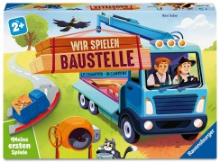 Cover-Bild zum Titel 'Wir spielen Baustelle - Kinderspiel ab 2 Jahre' von 'Marco Teubner'