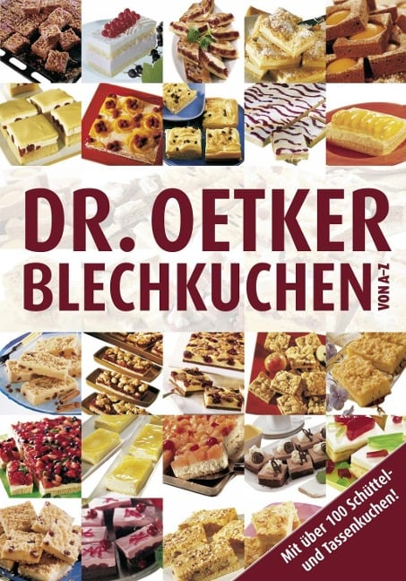 Blechkuchen von A-Z - Oetker