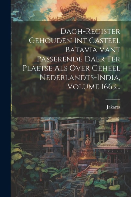 Dagh-register Gehouden Int Casteel Batavia Vant Passerende Daer Ter Plaetse Als Over Geheel Nederlandts-india, Volume 1663... - Jakarta (Indonesia)