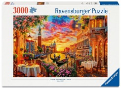 Cover-Bild zum Titel 'Erwachsenenpuzzle 3000 Teile - Goldene Stunde in Venedig' von ''