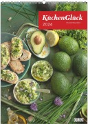 Küchenglück 2026 - Küchenkalender in Postergröße - 50 x 70 cm - 