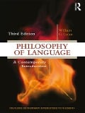 Cover-Bild zum Titel 'Philosophy of Language' von 'William G. Lycan'