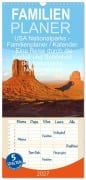 Cover-Bild zum Titel 'Familienplaner 2027 - USA Nationalparks - Familienplaner / Kalender - Eine Reise durch die Vielfalt und Schönheit der Naturparks Nordamerikas mit 5 Spalten (Wandkalender, 21 x 45 cm) CALVENDO' von 'Piera Marlena Büchler'