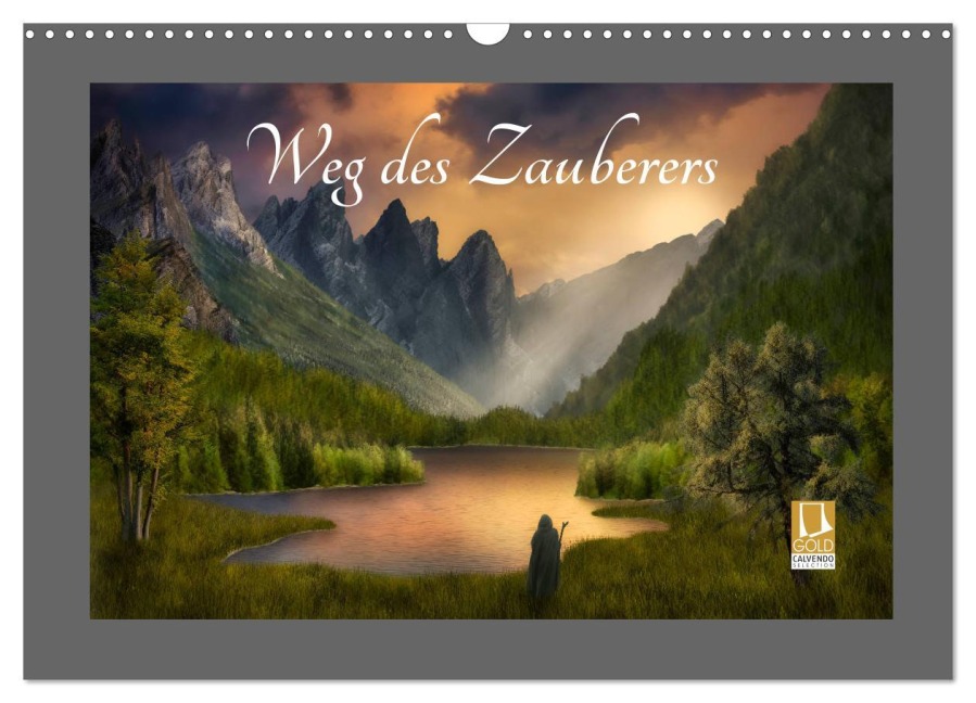 Weg des Zauberers (Wandkalender 2025 DIN A3 quer), CALVENDO Monatskalender - Simone Wunderlich