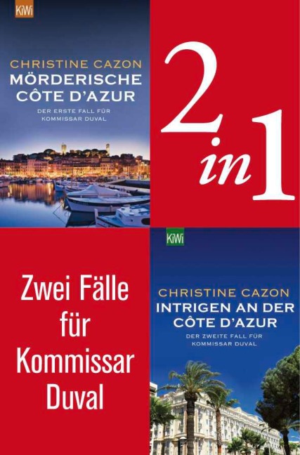 Zwei Fälle für Kommissar Duval (2in1-Bundle) - Christine Cazon