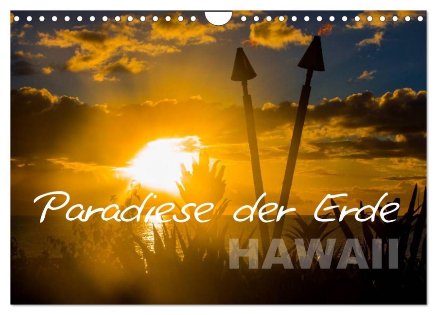 Paradiese der Erde - HAWAII (Wandkalender 2025 DIN A4 quer), CALVENDO Monatskalender - Barbara Busch