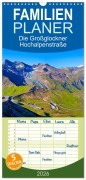 Familienplaner 2026 - Die Großglockner Hochalpenstraße mit 5 Spalten (Wandkalender, 21 x 45 cm) CALVENDO - Christa Kramer