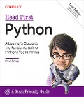 Cover-Bild zum Titel 'Head First Python' von 'Paul Barry'