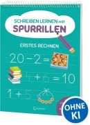 Cover-Bild zum Titel 'Schreiben lernen mit Spurrillen - Erstes Rechnen' von ''