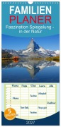Cover-Bild zum Titel 'Familienplaner 2027 - Faszination Spiegelung - in der Natur mit 5 Spalten (Wandkalender, 21 x 45 cm) CALVENDO' von 'Susan Michel'